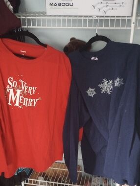 So Very Merry Red Kids Holiday Tee